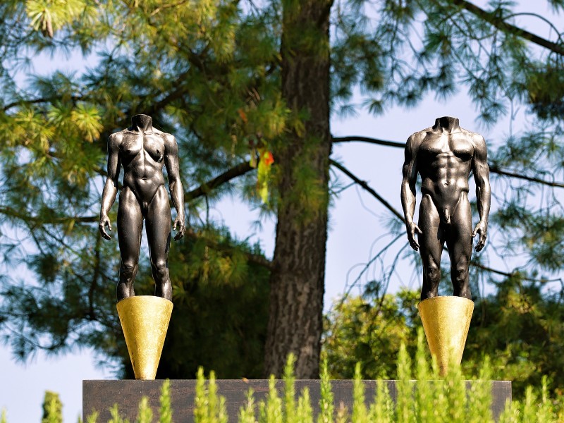 Lausanne Olympic Sculptures 