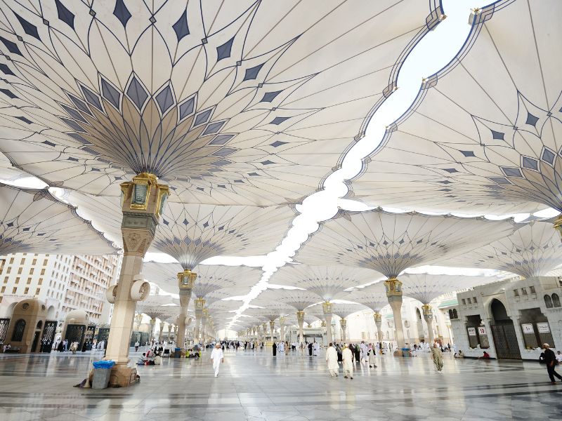 Medina distinct architecture in Saudi Arabia 