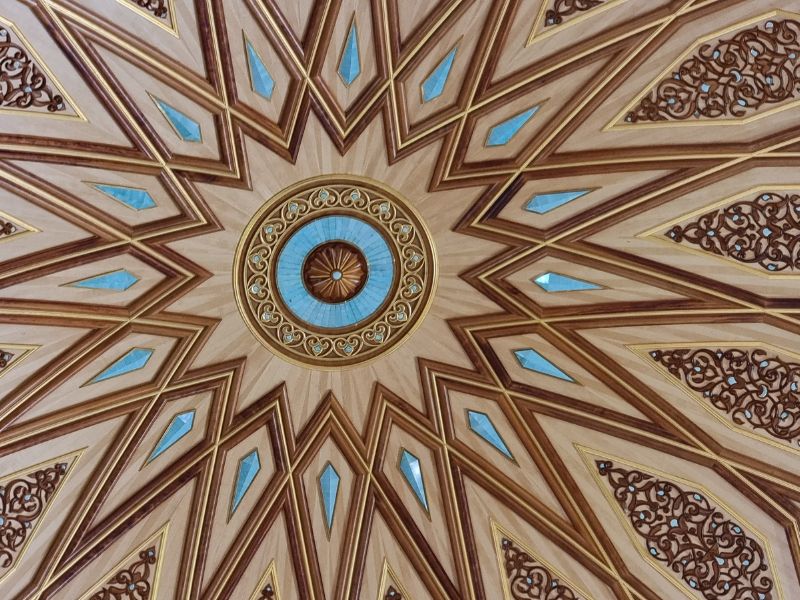 Medina mosque pattern in Saudi Arabia 