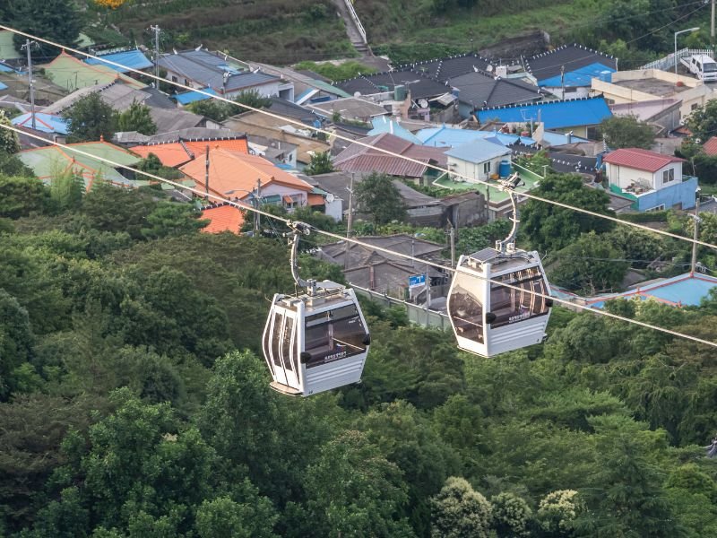 Mokpo epic cable car ride for visitors to the city in South Korea