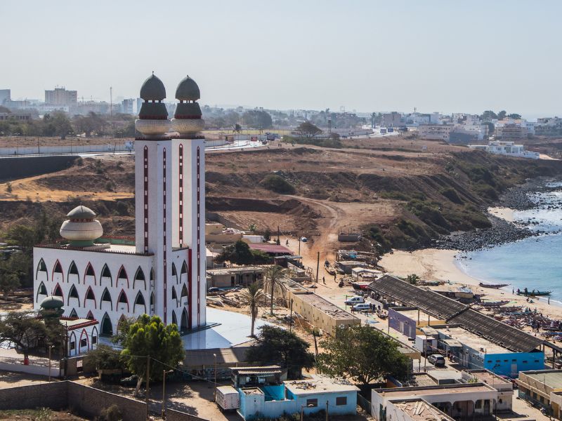 Mosque of divinity in Dakar 