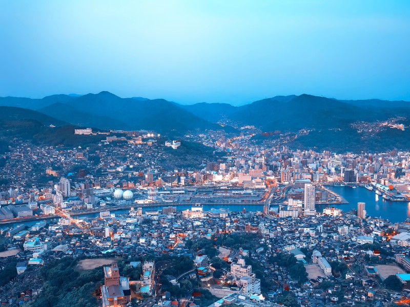 Nagasaki is a day trip to consider while in Sasebo, Japan