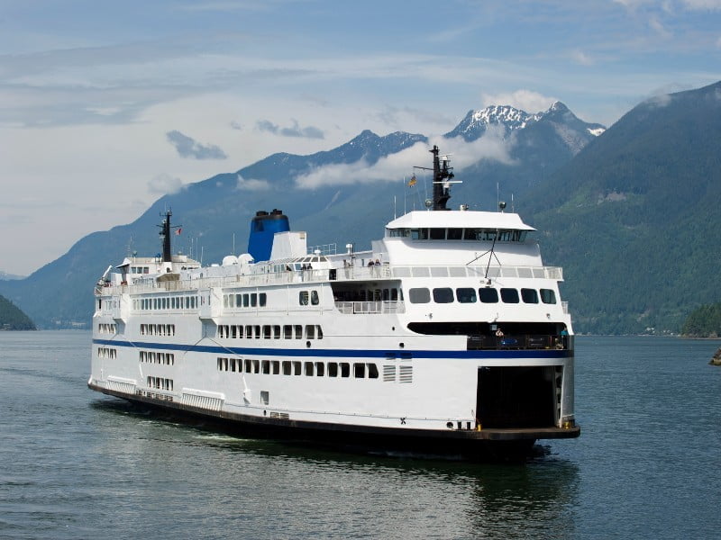 You can take a BC Ferry from Nanaimo to other destinations including Vancouver 