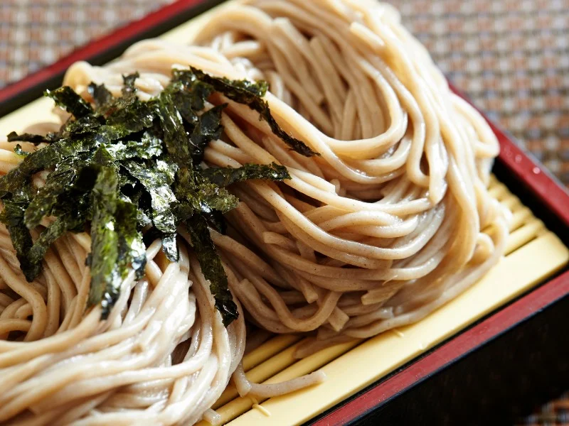 Soba noodles are a must try dish for visitors to Nikko, Japan 