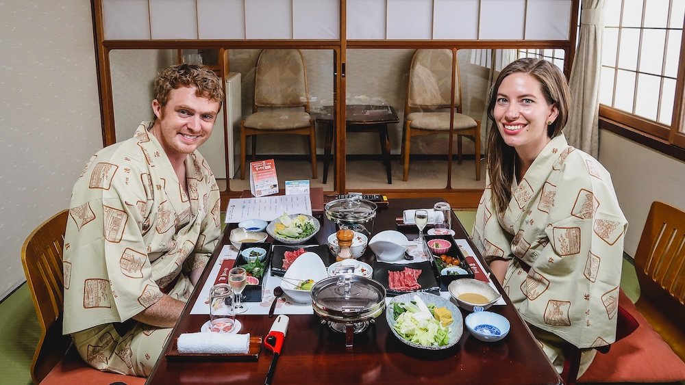 Nomadic Samuel and That Backpacker enjoying Ryokan life in Takayama, Japan 