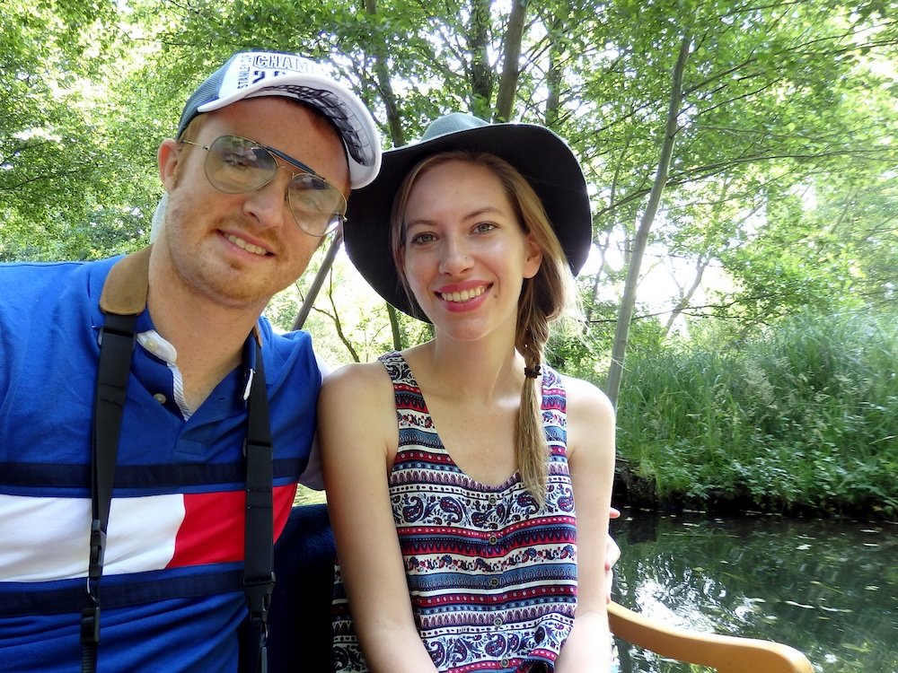 Nomadic Samuel and That Backpacker enjoying slow travel in Spreewald, Germany 