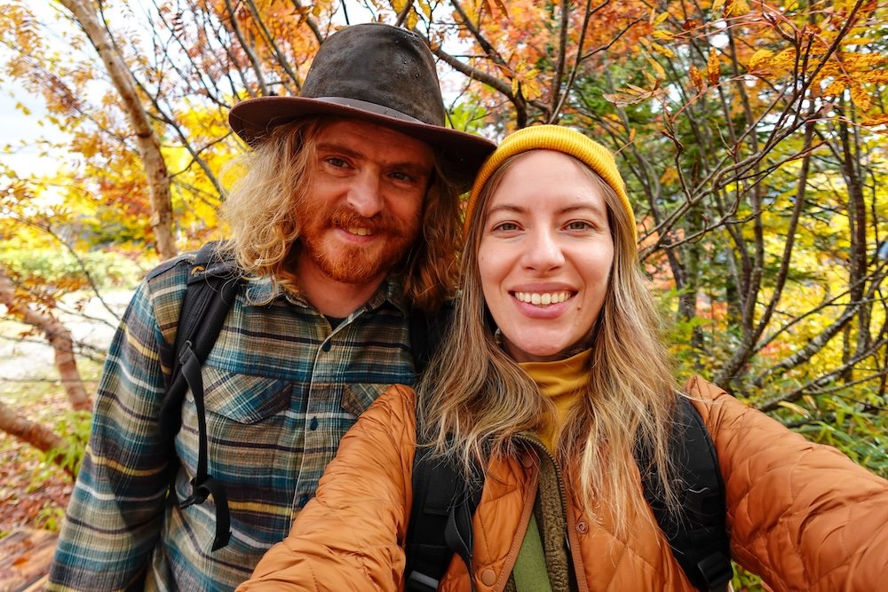 Nomadic Samuel and That Backpacker thrilled to be doing the Tateyama Kurobe Alpine Crossing in Japan