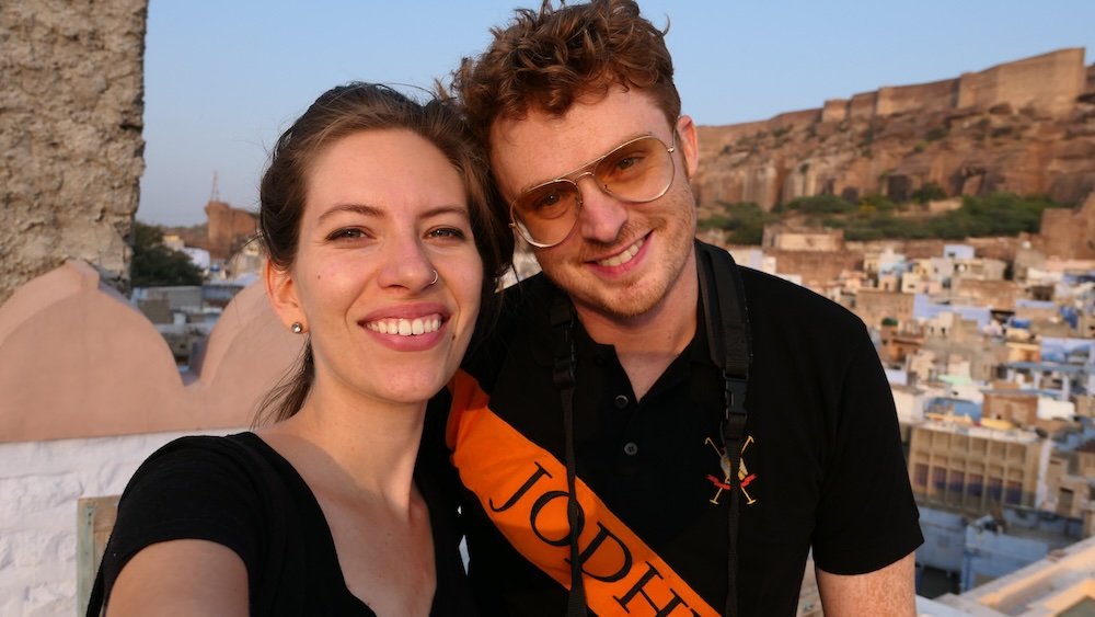 Nomadic Samuel and That Backpacker thrilled to be exploring Jodhpur The Blue City In Rajasthan, India