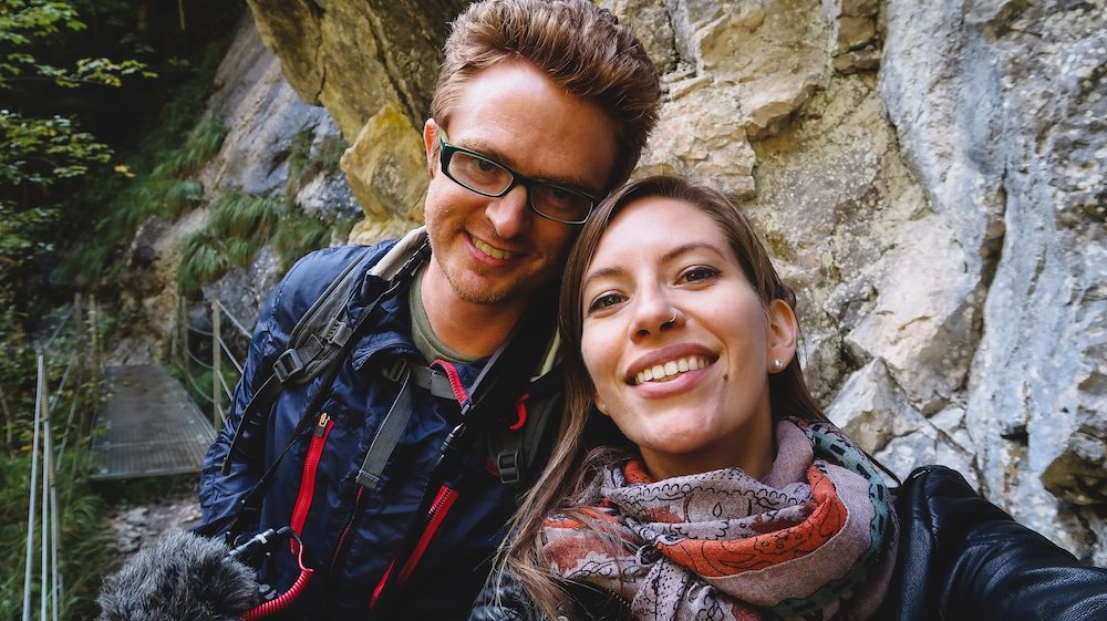 Nomadic Samuel and That Backpacker thrilled to be hiking in Tyrol, Austria 