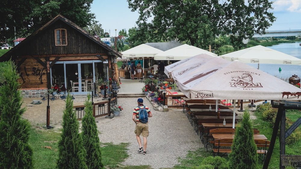 Nomadic Samuel Jeffery exploring Malbork, Poland 