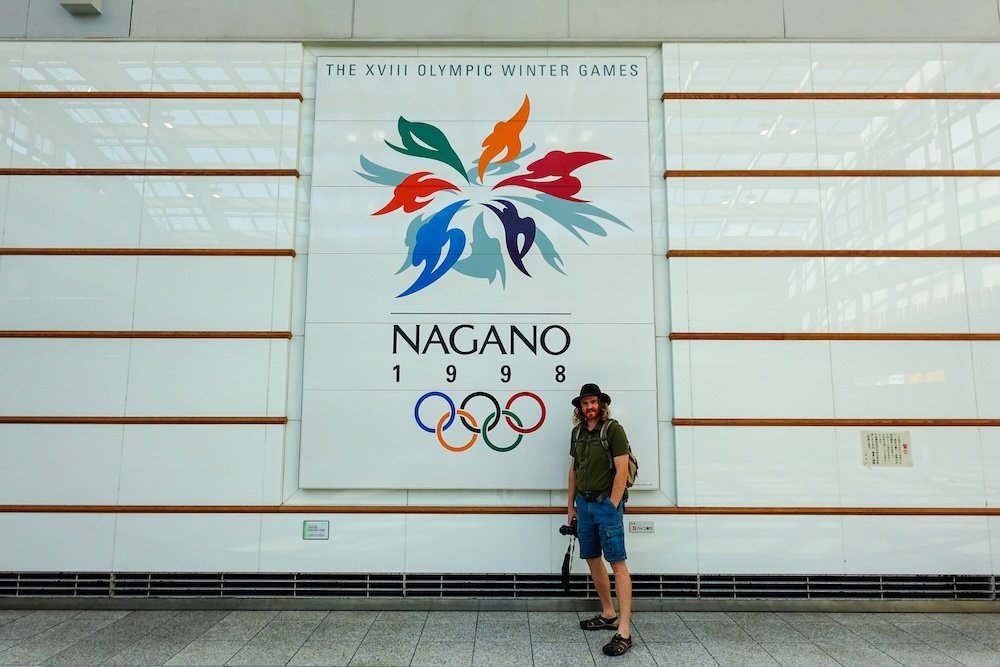 Nomadic Samuel Nagano Winter Olympics Games giant poster 