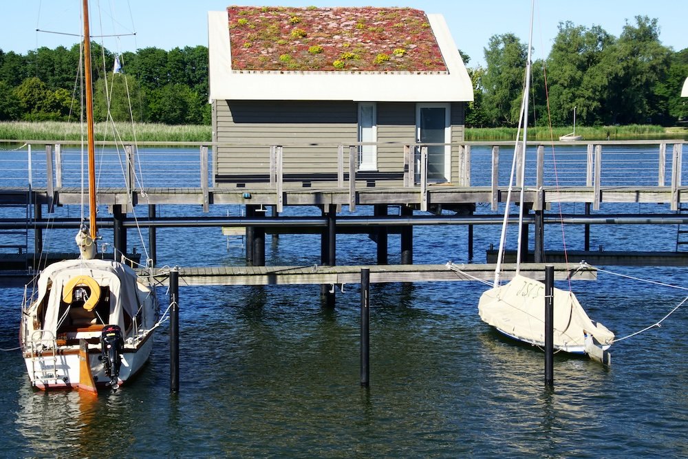 Our accommodations on Rugen Island with boat access 