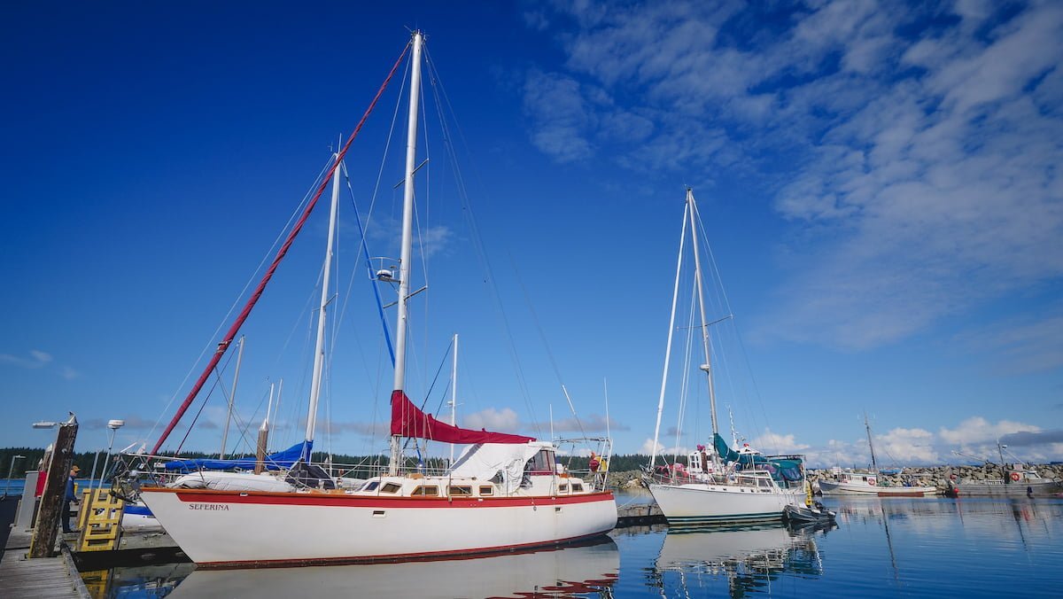 Port McNeill sailing and fishing boats that can easily be spotted walking around the town 