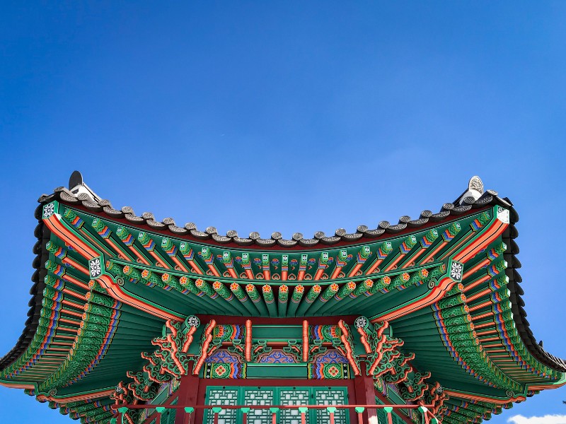 Pyeongchang pavilion in South Korea 