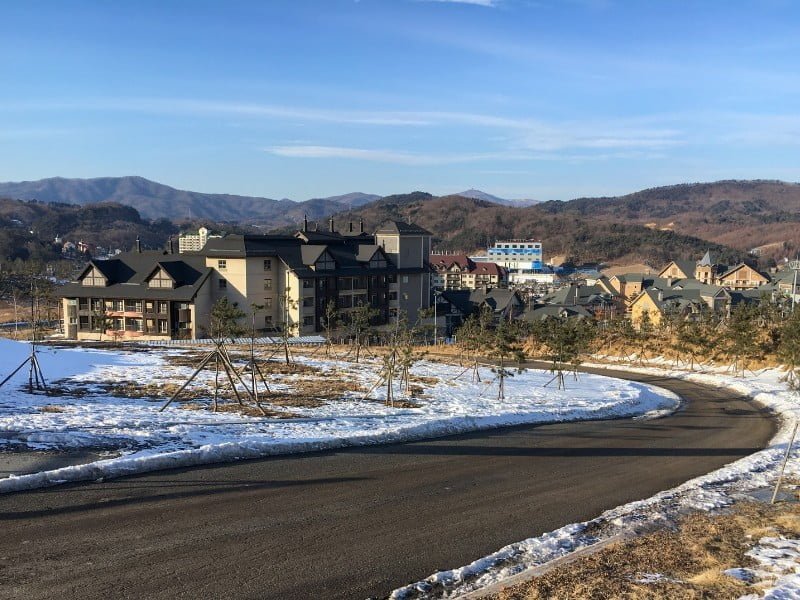 Pyeongchang Travel Guide: Things to do in Pyeongchang, South Korea with views of the ski village 