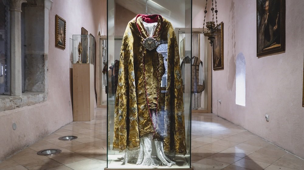 Robe of display in Kotor, Montenegro 