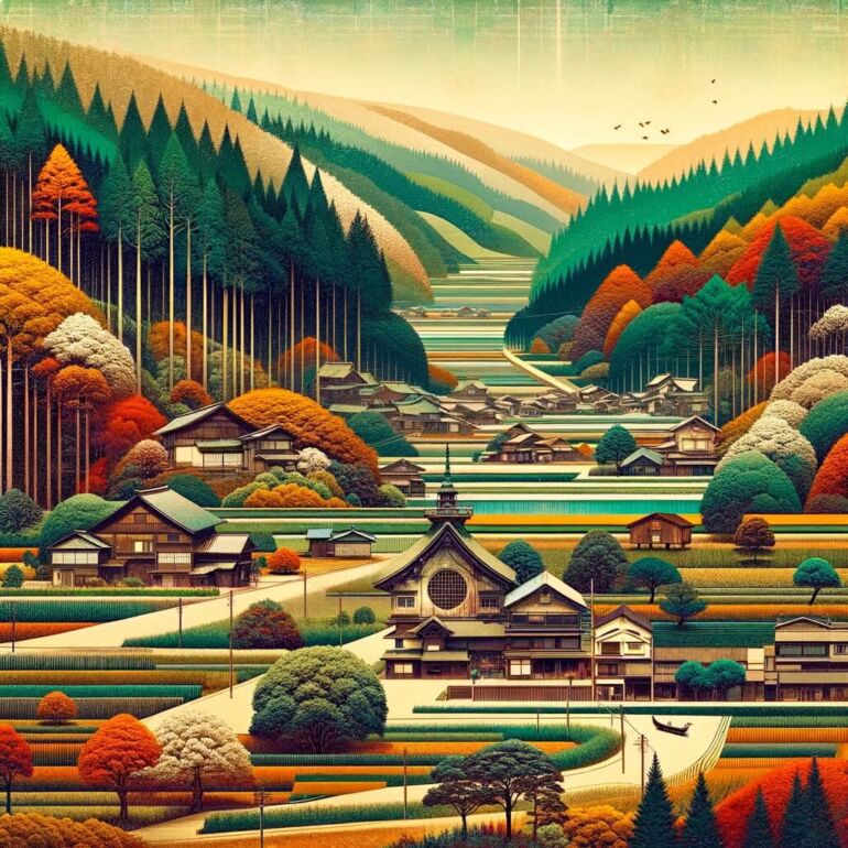 japanese countryside travel