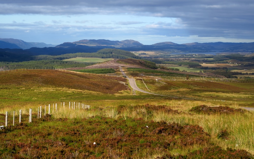 Rural views in Scotland 