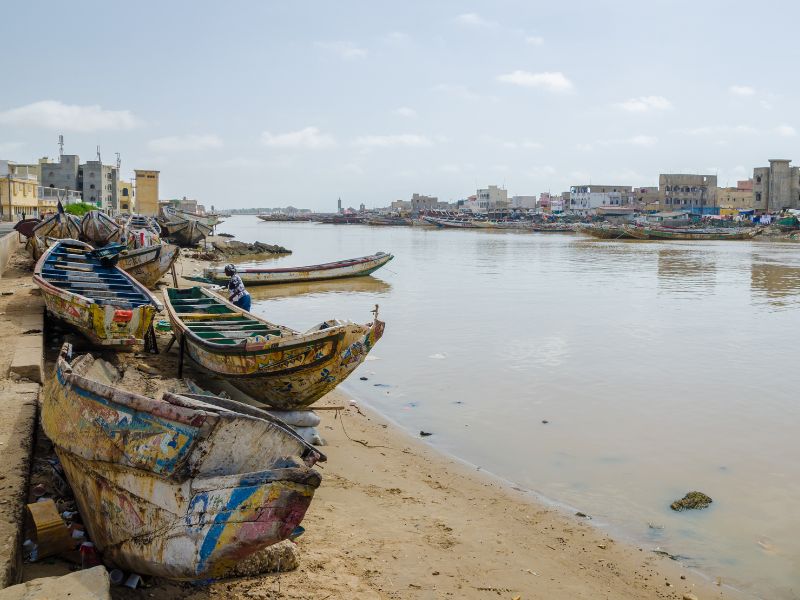 Saint-Louis Senegal boats is a place to visit next 