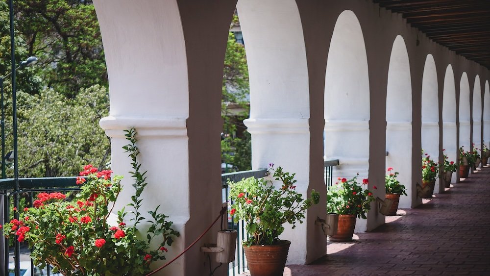 Salta archways and flowers on display in Argentina 