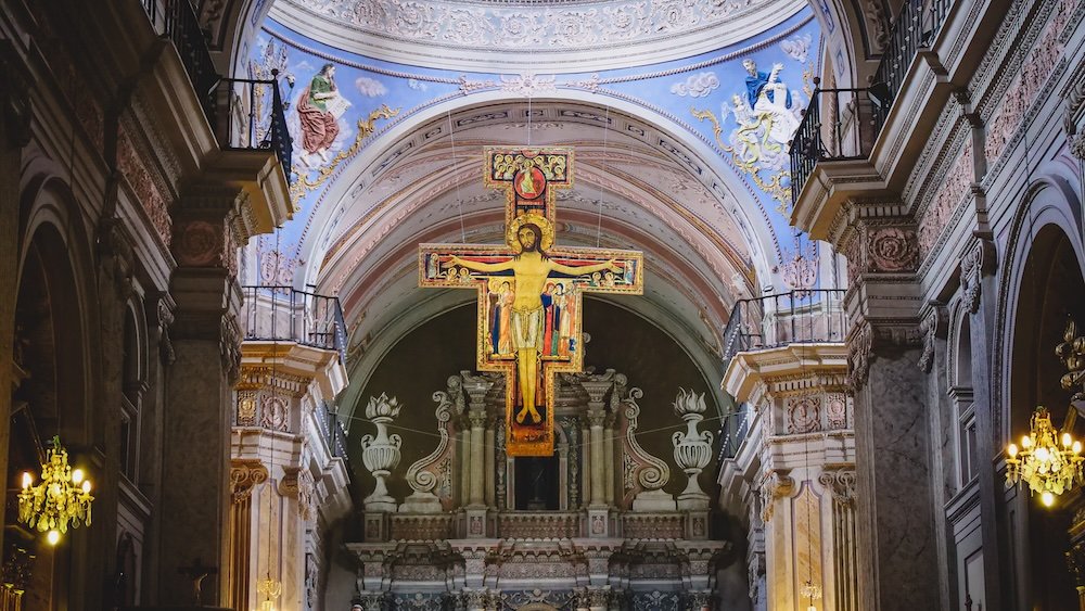 Salta Jesus on a cross in Argentina 