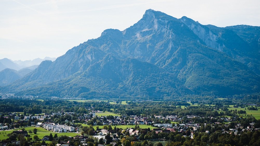 Salzburg epic mountain views 