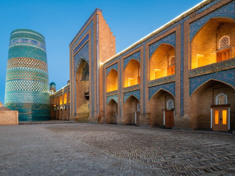 Samarkand impressive architecture in Uzbekistan 