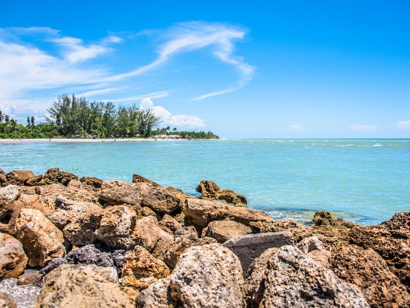 Sanibel Island Coastal Scenic Views In Florida 