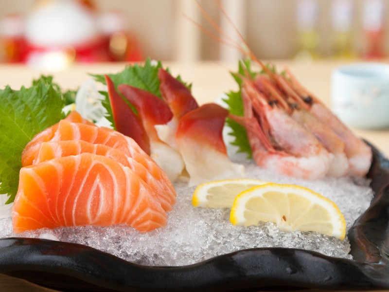 Sashimi is a must try dish for visitors to Kushiro, Japan 