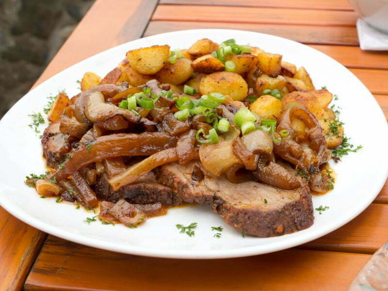 Sauerbraten is a must try dish in Dresden, Germany 