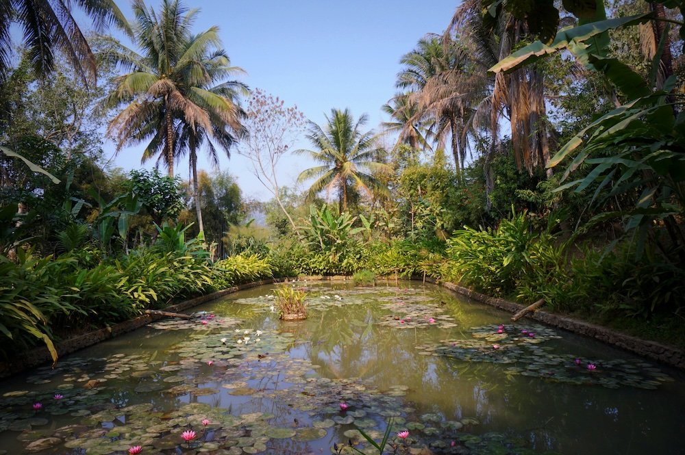 Scenic views in Luang Prabang, Laos 