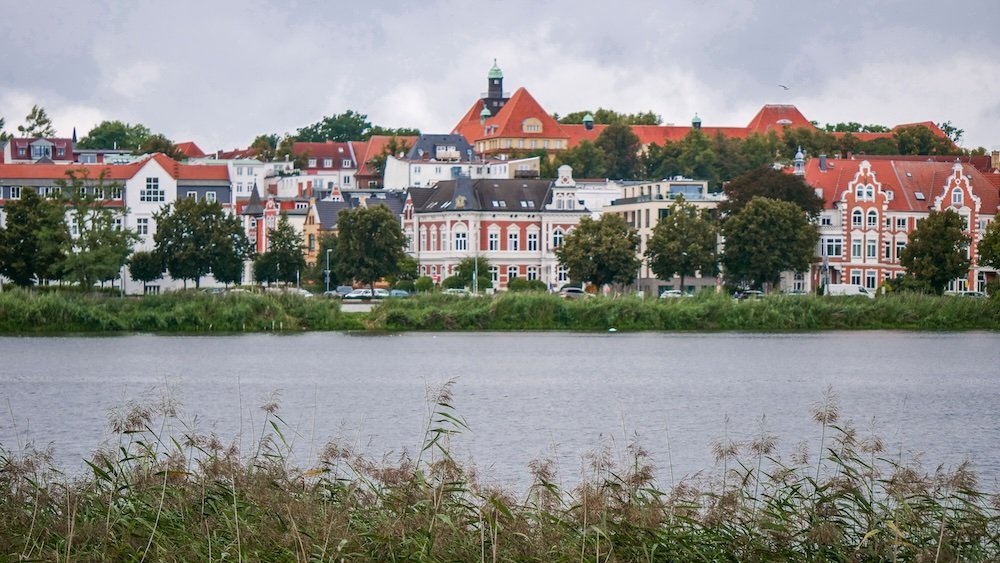 Schwerin lakeside views in Germany 