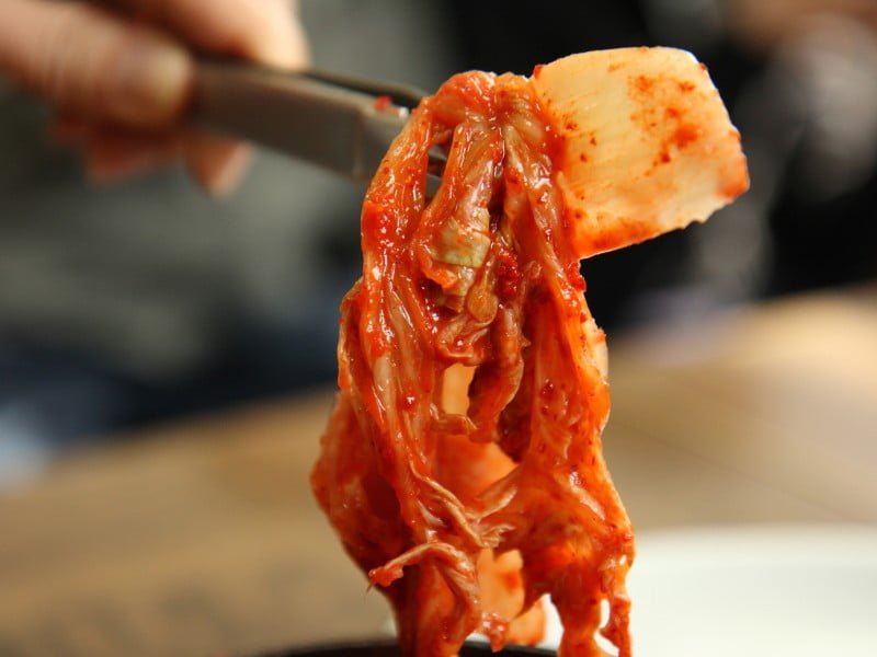 Kimchi is a must try Korean dish in Seoul, South Korea 