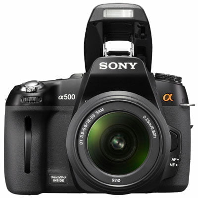 Sony Alpha a500 dSLR camera body
