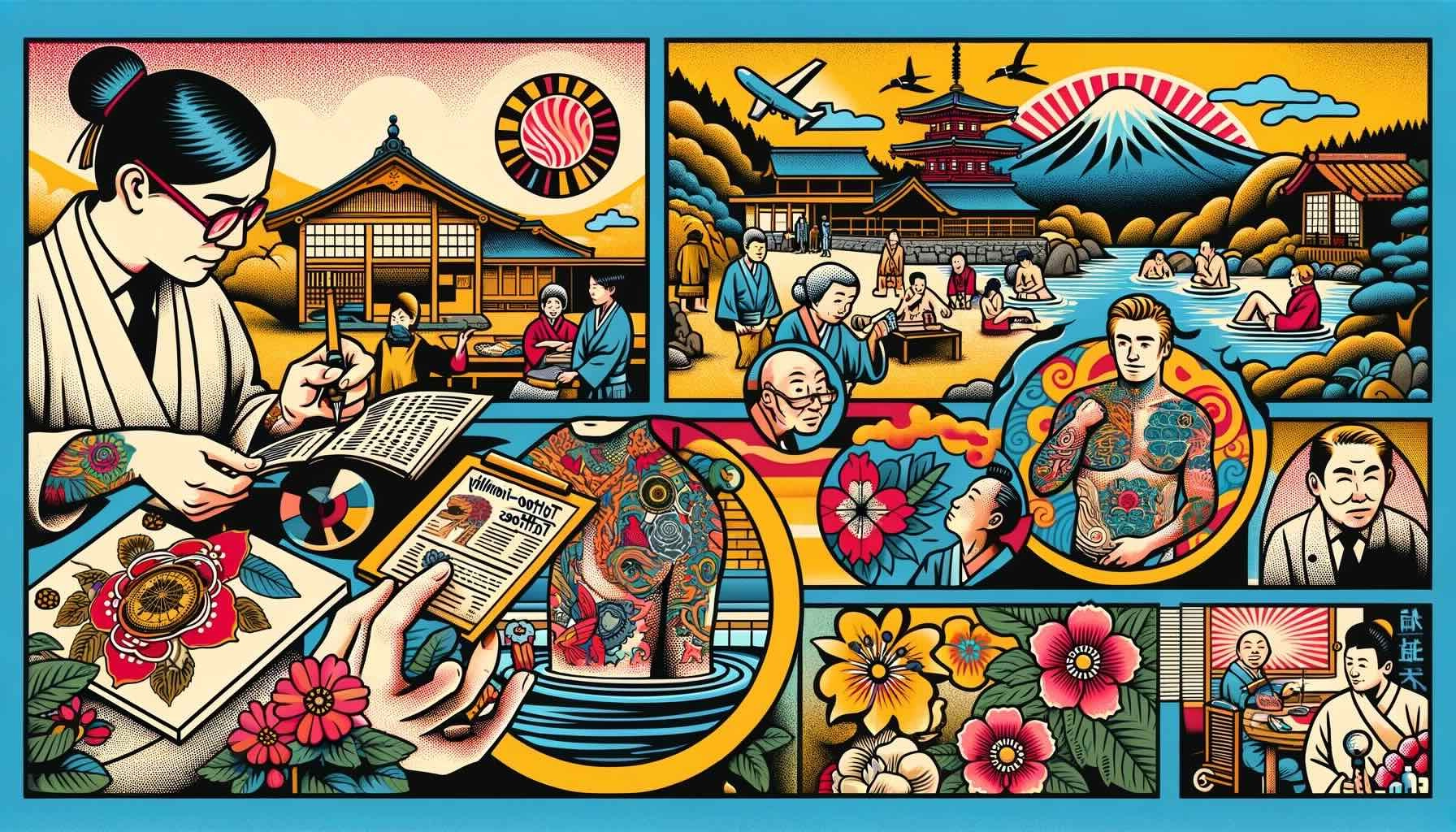 Special considerations for tattooed guests at Japanese onsens highlights the challenges and solutions for tattooed travelers, showcasing the cultural context and evolving attitudes towards tattoos in the onsen culture.