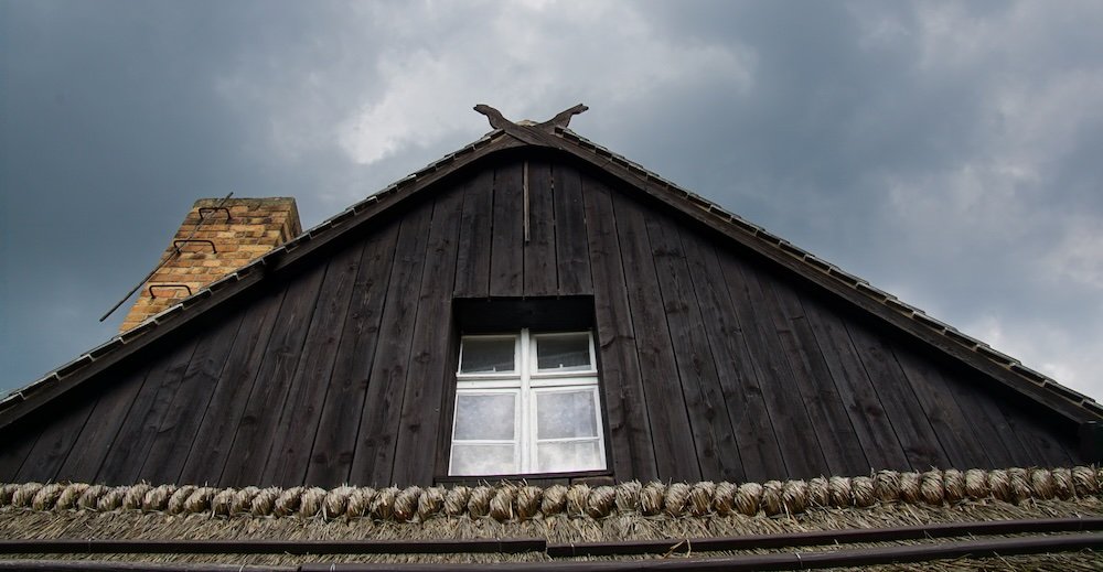 Spreewald distinct German architecture in this region of Germany 