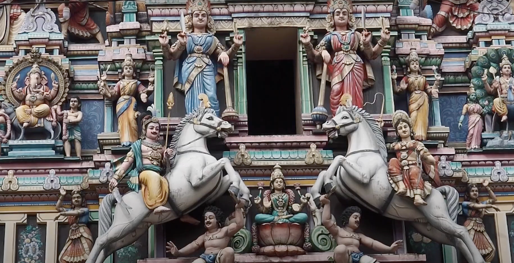 Sri Mahamariamman Temple ஸ்ரீ மாரியம்மன் கோவில் is worth visiting in Kuala Lumpur, Malaysia