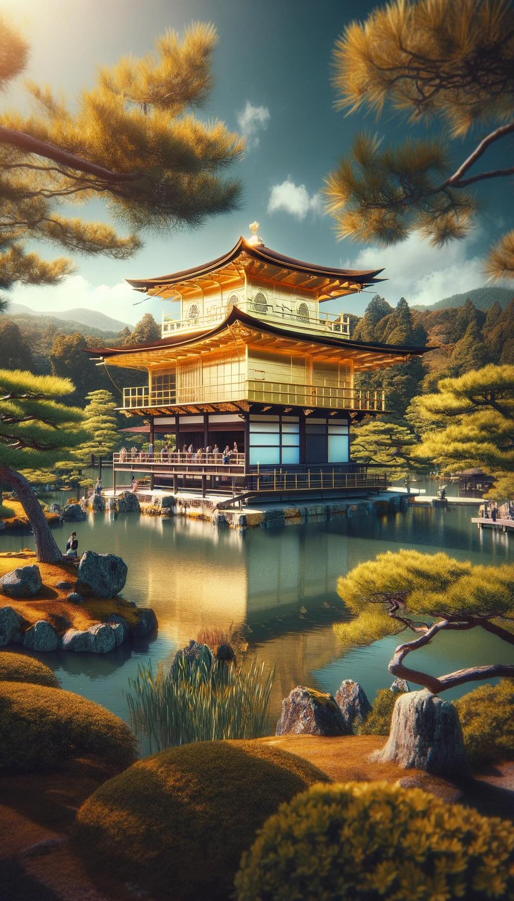 Stunning Kinkaku-ji, the Golden Pavilion in Kyoto, Japan