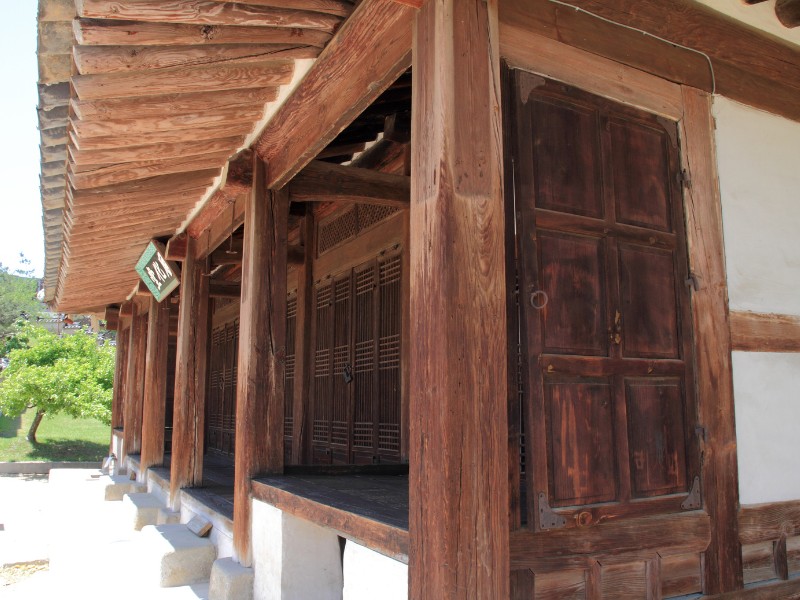 Suwon traditional Korean architecture in South Korea 