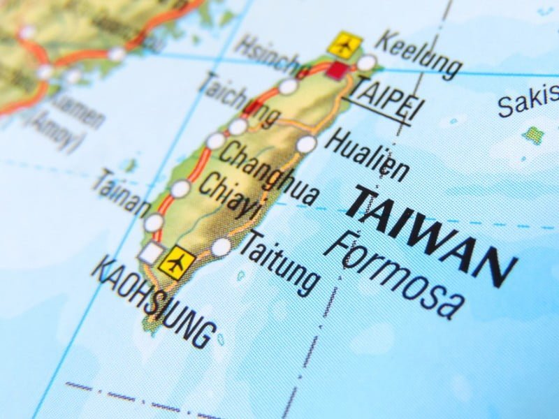 Taiwan map for outdoor travelers! 