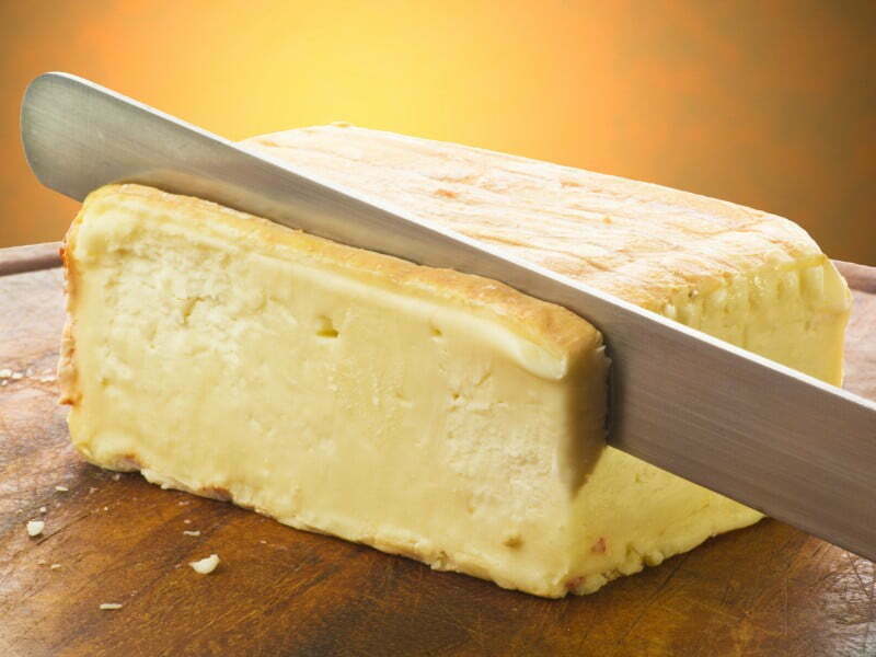 Taleggio cheese is a must try dish while visiting Bergamo, Italy 