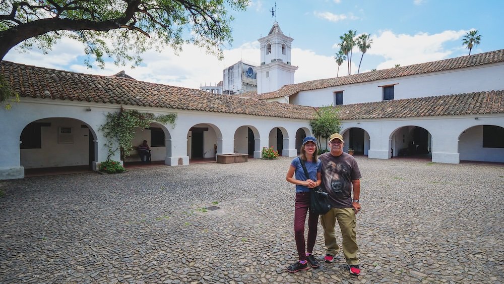 That Backpacker Audrey Bergner and Daniel Bergner enjoying touring Salta, Argentina 