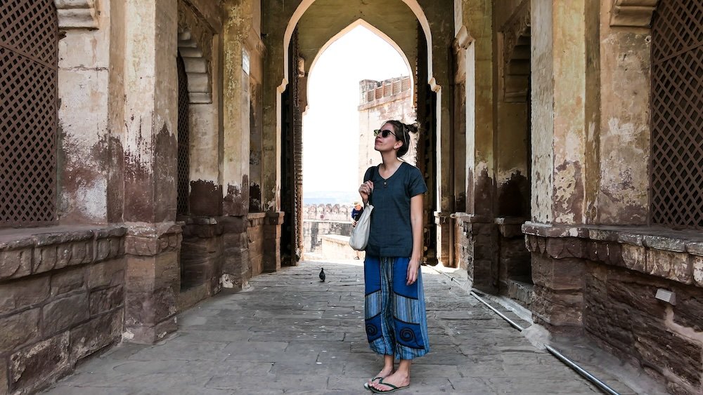 That Backpacker Audrey Bergner enjoying her time in Jodhpur, India 