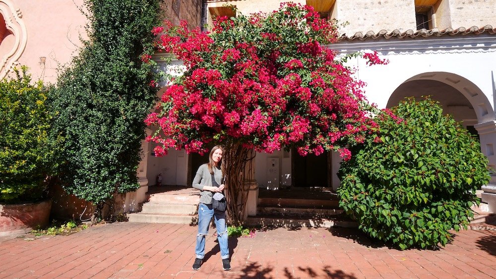 That Backpacker Audrey Bergner exploring colourful Barrio in Cordoba City, Argentina 