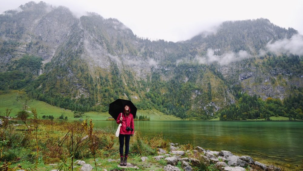 That Backpacker Audrey Bergner exploring the German Alps Berchtesgaden on foot 