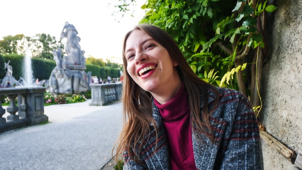 That Backpacker falling in love with Salzburg, Austria 