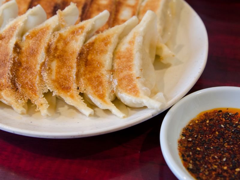 the famous gyoza Utsunomiya is a must dish in the city with locally sourced ingredients