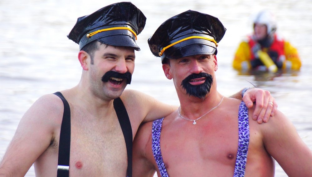 The Village people showed up for the Loony Dook!