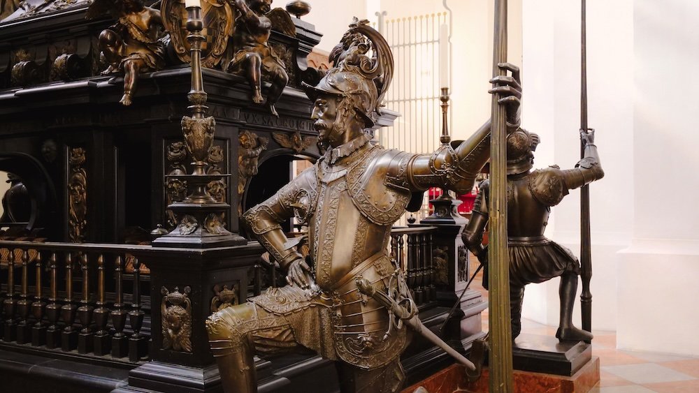 Tomb of Emperor Ludwig of Bavaria in the Frauenkirche find the Tomb of Emperor Ludwig in Munich, Germany