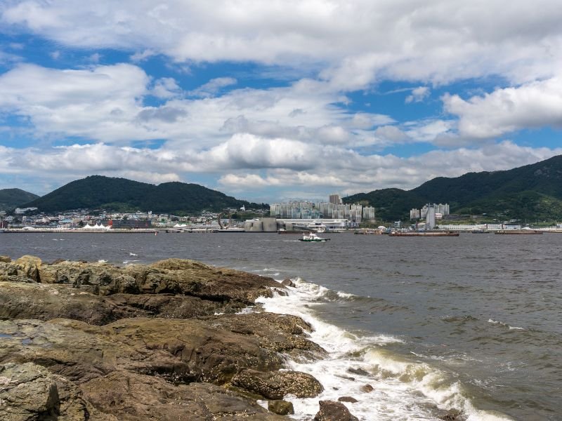 Top things to do in Yeosu, Korea for visitors including enjoy rugged coastal views